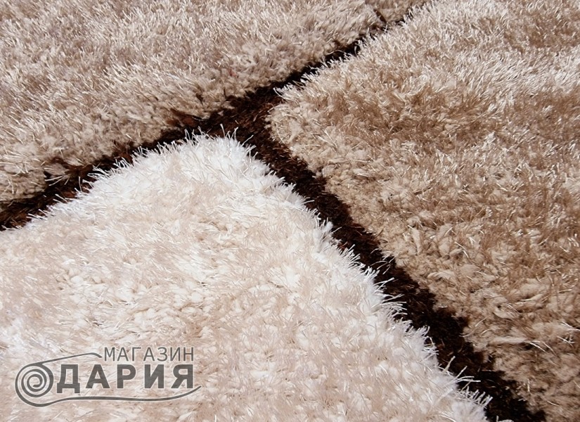 Тъкан килим 3D SHAGGY GRANDE 720 brown n